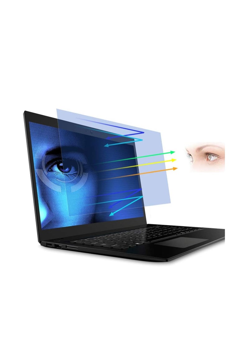 1Pack 15.6" Laptop Screen Protector Eye Protection Anti Glare Anti Blue Light Screen Protector Compatible with 15.6” HP/DELL/Asus/Acer/Sony/Samsung/Lenovo/Toshiba/Razer 16:9 Display Laptop - Image 1