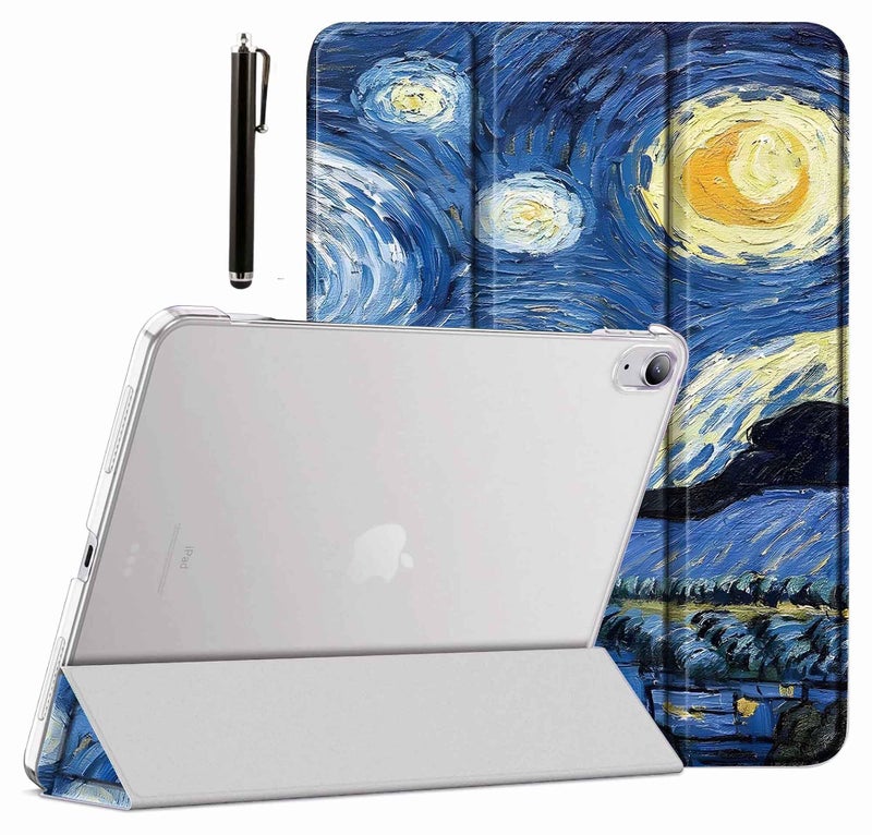 ProElite Cover for Apple iPad (A16) 11th/10th Generation (2025/2022) Cover Case, Transparent Smart case for iPad 11th/10th Gen 2025/2022 (Supports Auto Sleep Wake) with Stylus Pen, Starry Night - Image 1