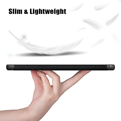 Gylint Case for Lenovo Tab K10 2021, Folding Folio Ultra-Thin PU Leather Stand Case Cover for Lenovo Tab K10 2021 TB-X6C6 / M10 Plus (2nd Gen) TB-X606F TB-X606X 10.3" Tablet Black - Image 4