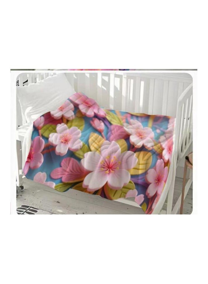 general Children's or student cartoon flannel thin blanket (warm and comfortable, suitable for sleep, games) 100cm*150cm - 449 - Image 3