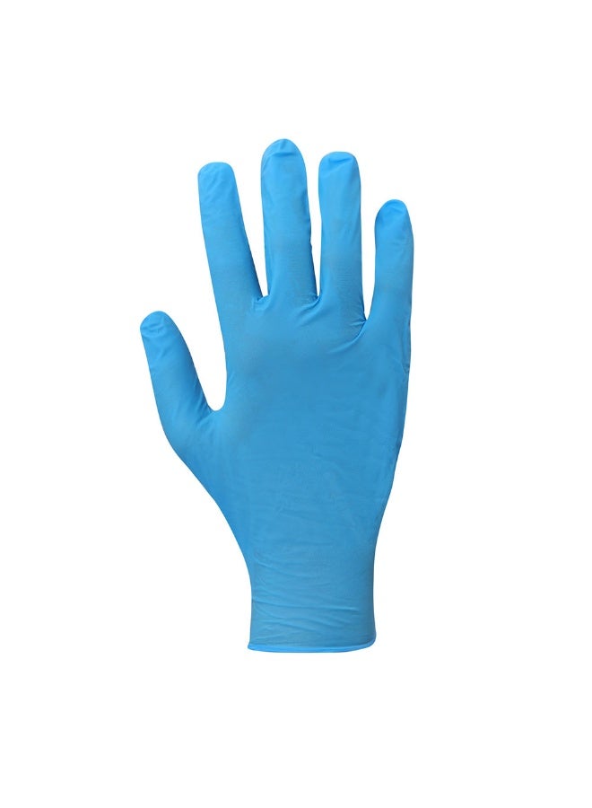 Vaultex Vaultex GMS Disposable Nitrile Powder free gloves Color Blue, Size XL, 100Pcs/Pack  - Image 1
