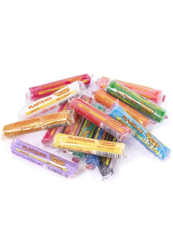 جوفي بلاستيلينا 15X15GM طين متعدد الألوان - Image 2