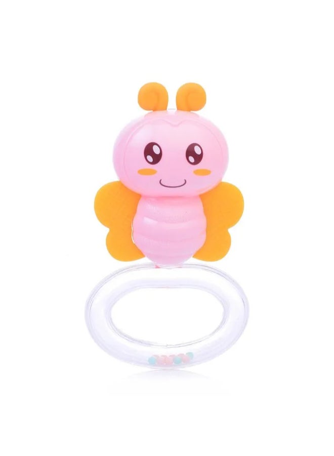 HUANGER 3-Piece Baby Teether Rattle Set – Sensory Learning & Teething Toys - Image 5