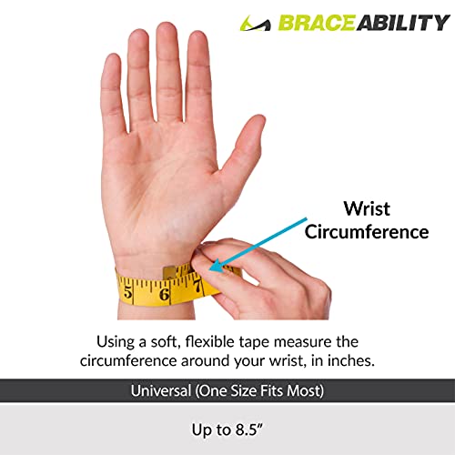BraceAbility جبيرة برايسابيليتي لعلاج شلل العصب الشعاعي - جبيرة ديناميكية لتمديد المعصم لعلاج سقوط المعصم، ليلة السبت، شهر العسل، شلل العكاز، تعافي السكتة الدماغية - تناسب اليد اليمنى أو اليسرى (مقاس واحد) - Image 2