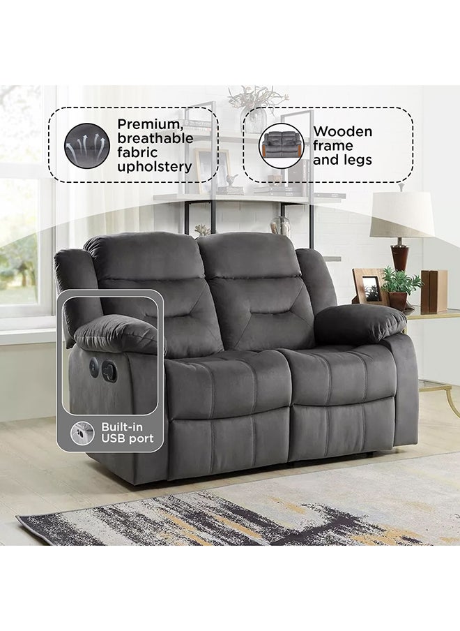Home Box Keith 2-Seater Recliner Sofa with USB  - Image 5