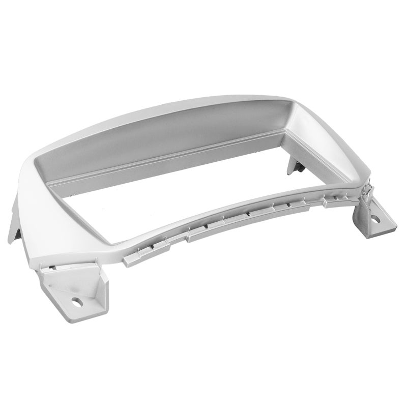 Stereo Radio Fascia Trim Single DIN Silver Dash Stereo Trim For Suzuki Alto 2010-2012 - Precise Manufacture Car Interior Parts For Easy Installation - Image 4