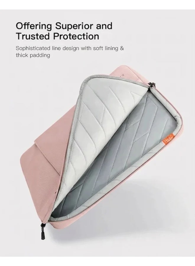 Bange 6801 Pink 14 inch New Protective Water Resistant Laptop & Mac Book Sleeve - Image 5