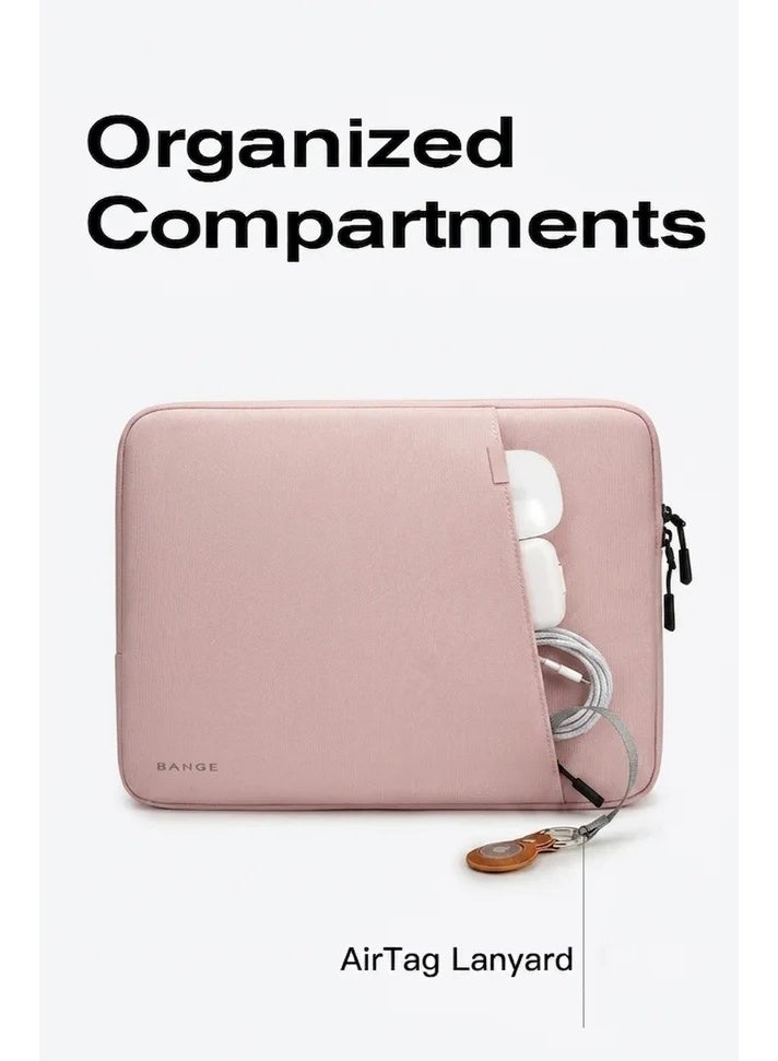 Bange 6801 Pink 14 inch New Protective Water Resistant Laptop & Mac Book Sleeve - Image 4