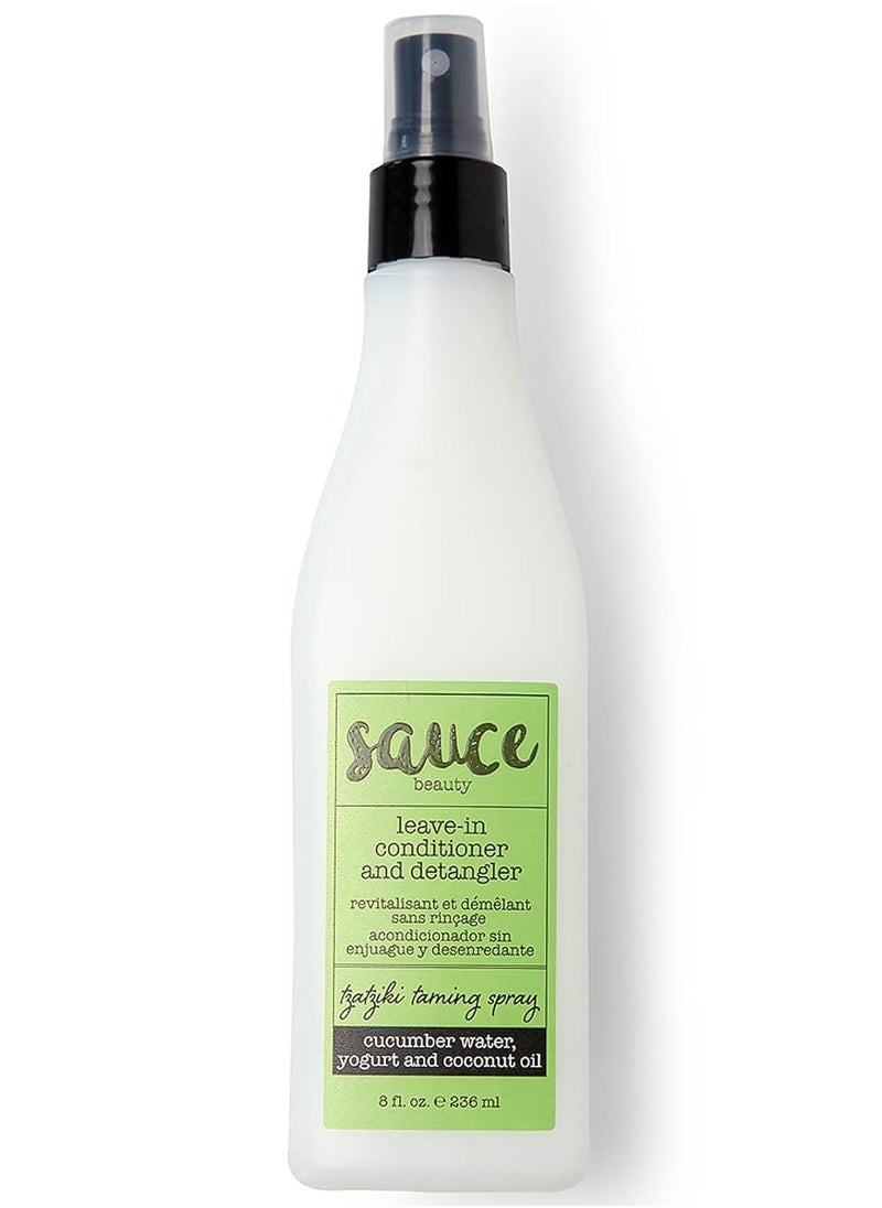 Sauce Beauty - SAUCE BEAUTY Guacamole Hair Mask & Tzatziki Leave In Conditioner - Deep Conditioning Treatment & Frizz Control for Curly Dry Damaged Hair - Sulfate Free Paraben Free - Image 1