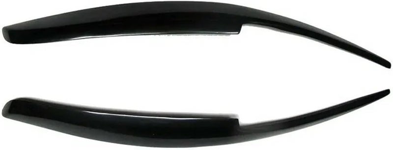 QASULER Car Eyelid Eyebrows Headlights Cover for BMW 1 Series - Image 1
