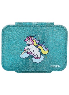 Teal Glitter Unicorn