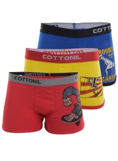 COTTONIL Bundle OF Three Kids Boxer  - Image 1