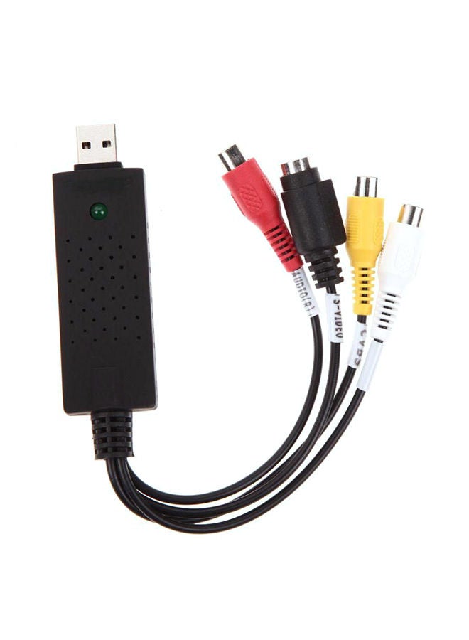 نيبمينينت محول صوت وفيديو VHS إلى DVD بمنفذ USB 2.0 إيزي كاب جديد ومحول بطاقة استقبال/ 3 دارات متعدد الألوان - Image 2