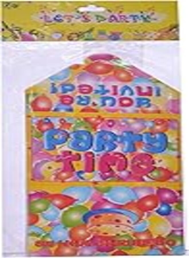 Kids Party Decoration With Assorted Designs - Multi Color 