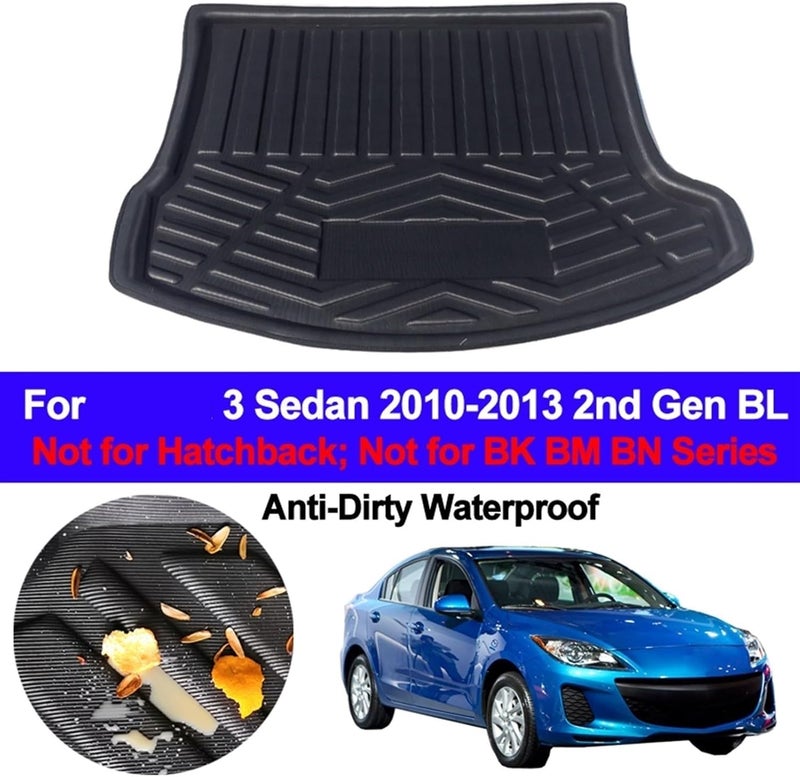 Heavy-Duty Trunk Mat for Mazda 3 Sedan - Image 3