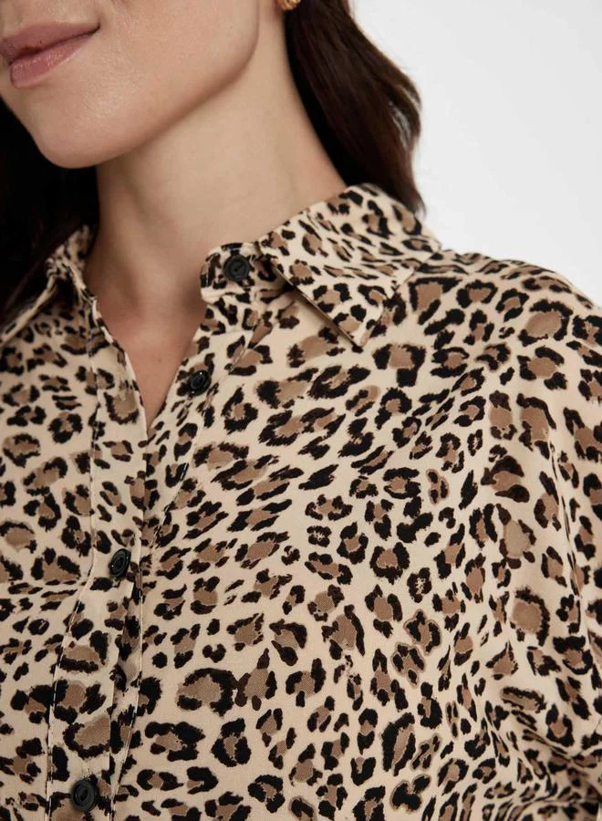 DeFacto Leopard Print Dress