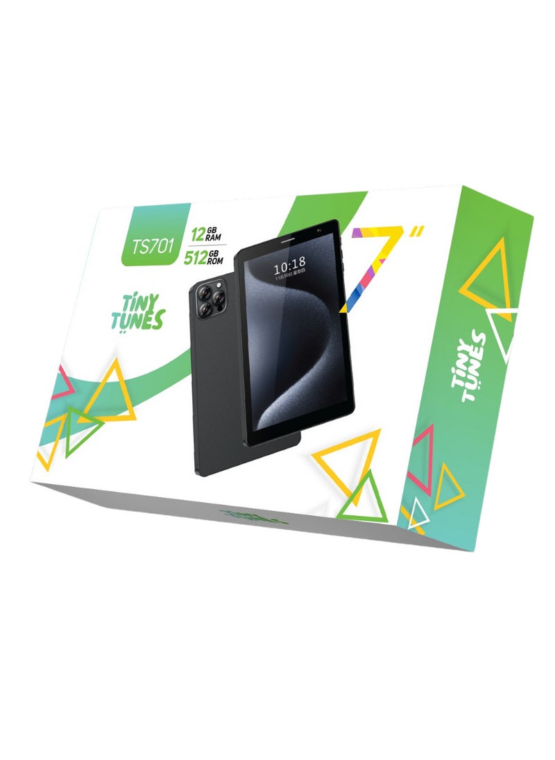Tiny Tunes - TS 701 Smart Tablets 8GB RAM 512GB ROM 5G WIFI - Image 1