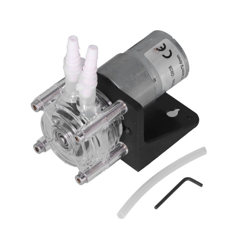 GROTHEN Peristaltic Pump 500Ml/Min Roller Bearing - Rustproof Stainless Steel Screw Fixation Slot-Equipped DC Brushed Geared Motor Pump for Harsh Environments - Image 1