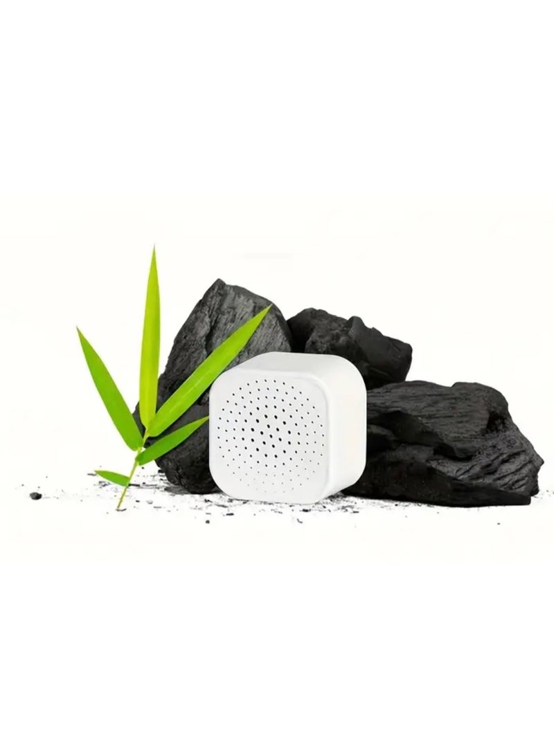 كلين ويف مزيل الروائح الكريهة لثلاجة الكربون المنشط – مكعب تنقية الهواء الطبيعي يزيل الروائح ويحافظ على الطعام طازجًا – خالي من المواد الكيميائية، لا يحتاج إلى طاقة، يدوم طويلاً لجميع موديلات الثلاجة - Image 1