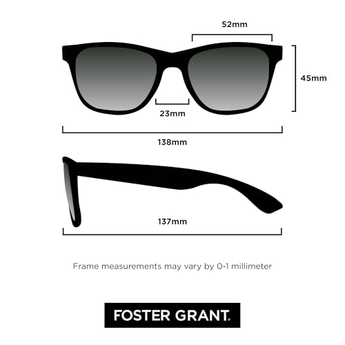 Foster Grant Womens Elsie Sunglasses, Rose Gold, 56mm US - Image 3