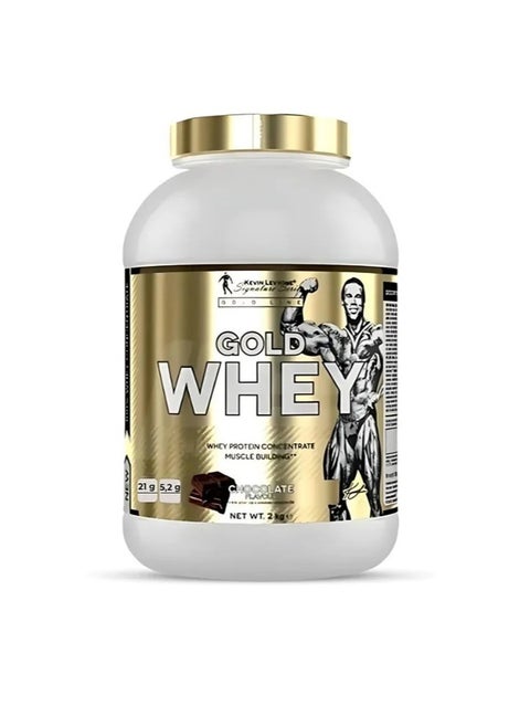 Gold Whey, 100% Whey Concentrate, Chocolate Flavour, 2kg