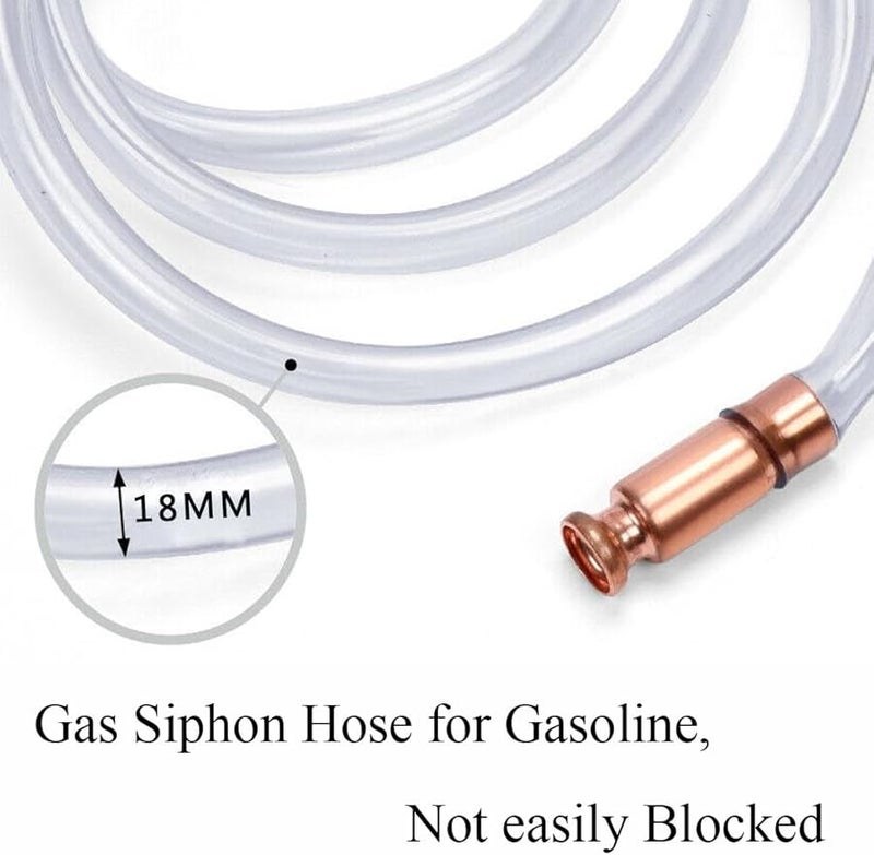 مجموعة خرطوم السيفون المحمول الموديل C لنقل البنزين والماء - Image 4