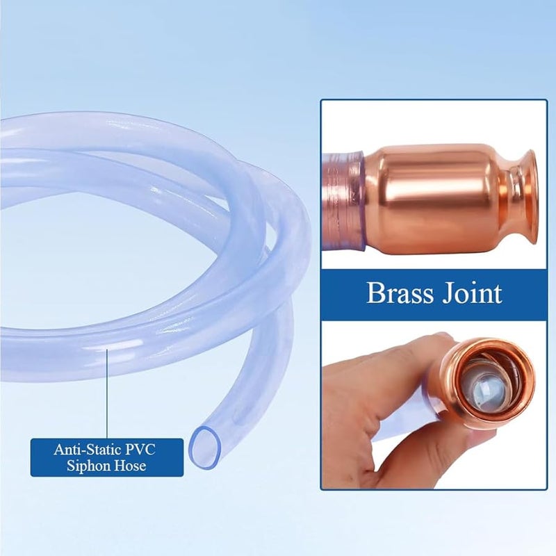 مجموعة خرطوم السيفون المحمول الموديل C لنقل البنزين والماء - Image 5