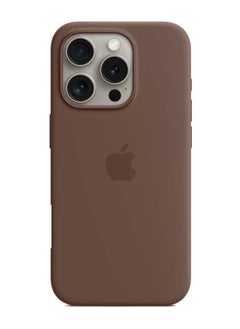 Wtech Apple iPhone 16 Pro Max 2024 Premium Soft Liquid Silicone Case Cover - Desert Titanium  - Image 2
