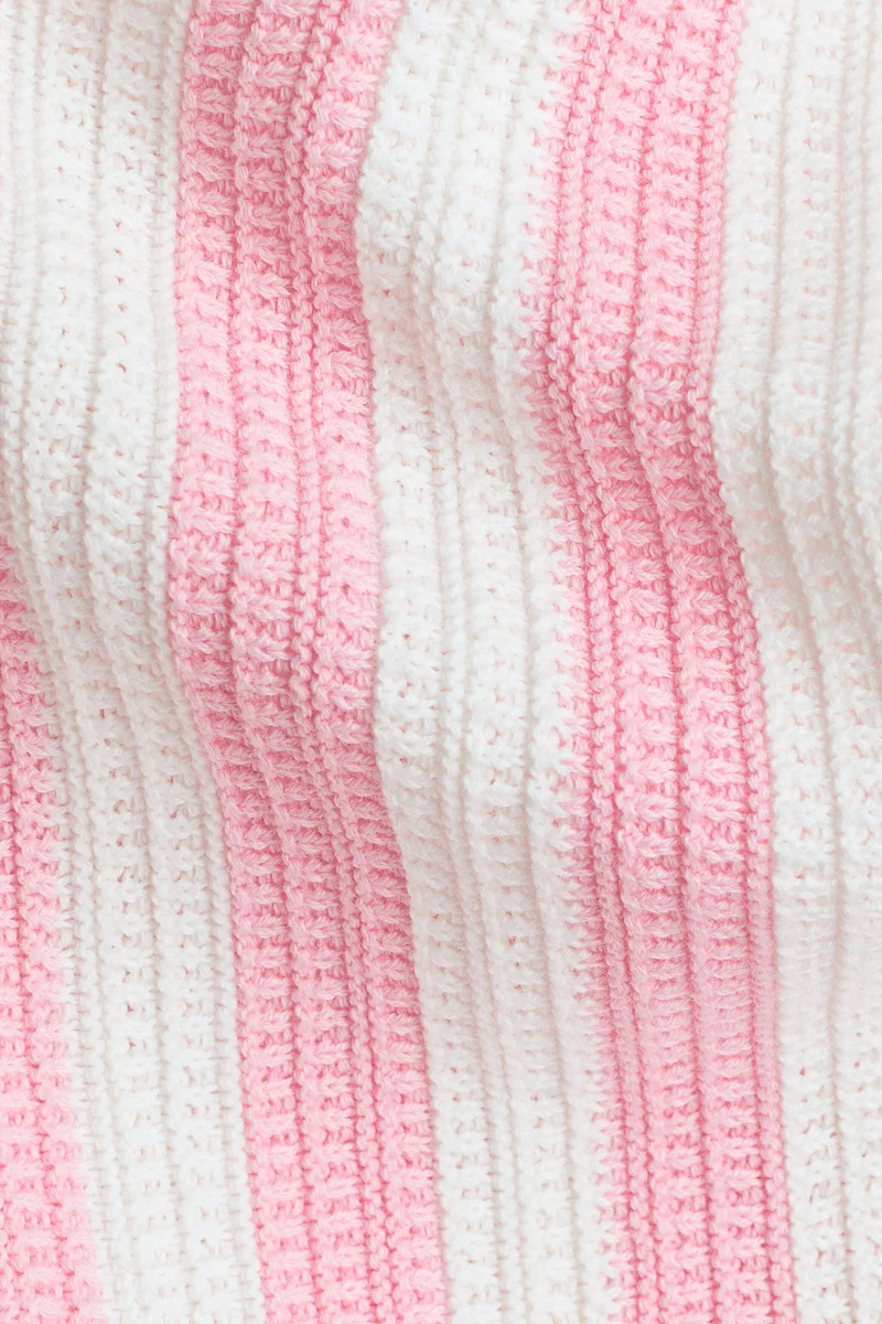 H&M Textured cotton dress