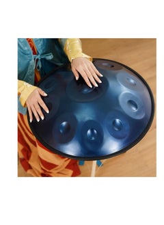 Megarya Professional Handpan D Minor 9 Notes Steel Tongue Drum, 22 Inch Steel Hand Drum, 432HZ, With Soft Handpan Bag, 2 Handpan Mallets, Handpan Stand, Cleaning Cloth and Belt  - Image 3