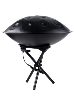 Megarya Professional Handpan D Minor 9 Notes Steel Tongue Drum, 22 Inch Steel Hand Drum, 432HZ, With Soft Handpan Bag, 2 Handpan Mallets, Handpan Stand, Cleaning Cloth and Belt  - Image 4