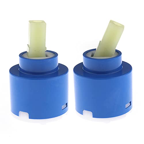 SING F LTD صنبور خلاط بلاستيكي 2 × 40 مم كارتريدج سيراميك لحمام البانيو وصيانة الحوض - Image 1