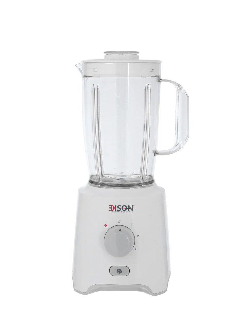 Edison SB-103 Blender With Grinder, 1.6 L, 350W - White - Image 4