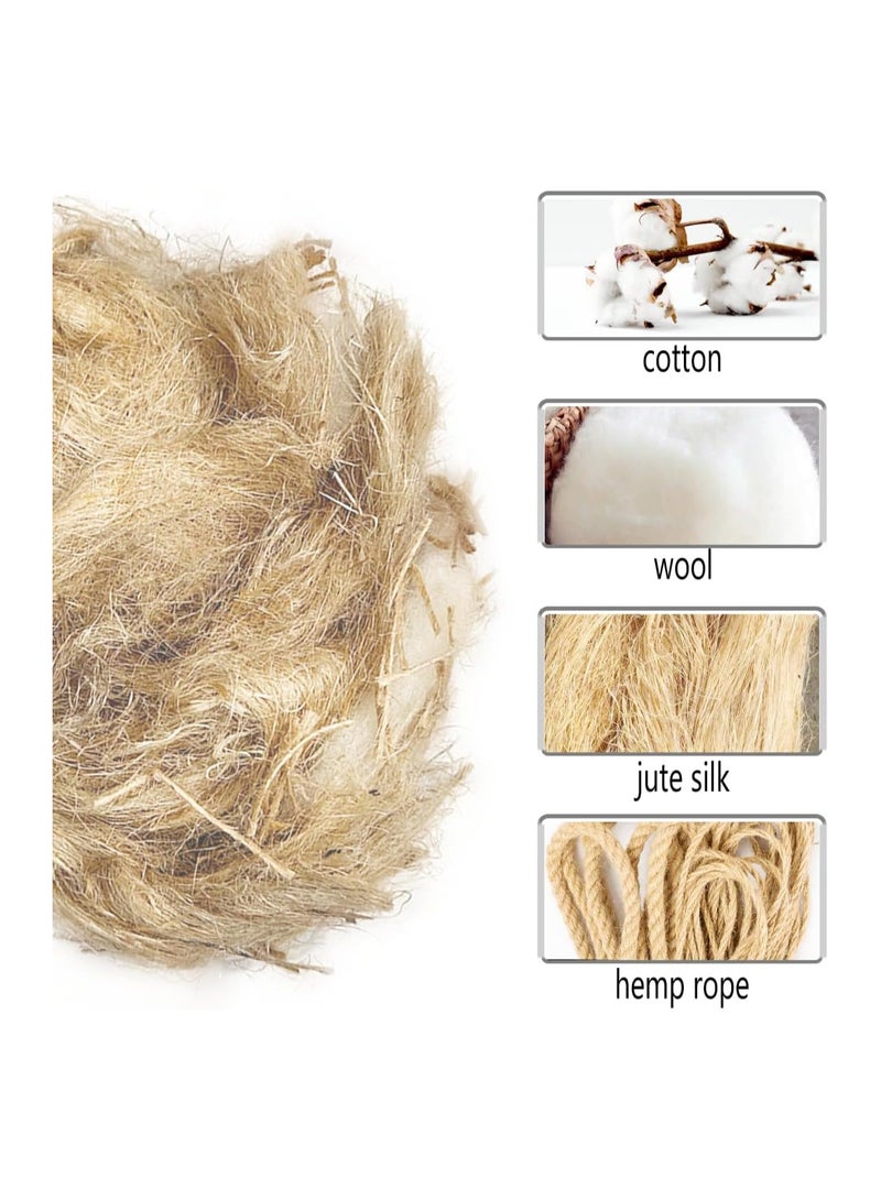 Generic 2Pack Natural Bird Nesting Materials, Bird Nest Bedding Material, Great for Nest Building for Bird Small Animals（80G)  - Image 2