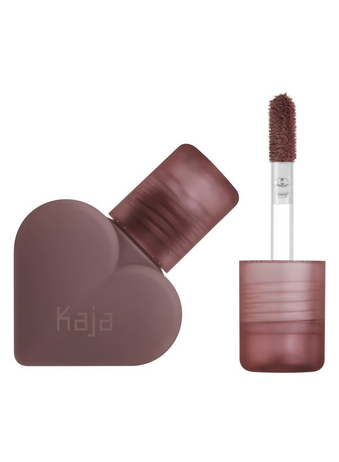 KAJA Lip Mousse - Love Swipe 04 Swipe Right | with Raspberry Seed Oil and Vitamin E, Buildable, Blendable, Moisturizing, Velvet Finish, Weightless Texture, Deep Shades, 0.22 Oz - Image 1