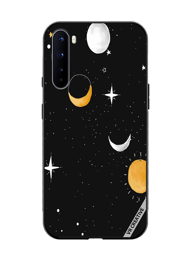 VR CREATIVE Protective Case Cover For OnePlus Nord Night Design Multicolour - Image 1
