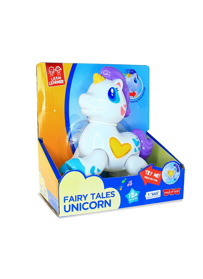 Happy Kids Little Learners Fairy Tales Animals - Light And Sound, Multi-articulated Head And Legs, Dragon  - Image 2