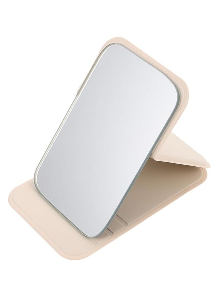 ZO7 Portable Foldable Makeup Mirror – Compact Travel Pocket Size, Lightweight Standing Vanity Mirror for Purse, Bag & Daily Use - Image 1