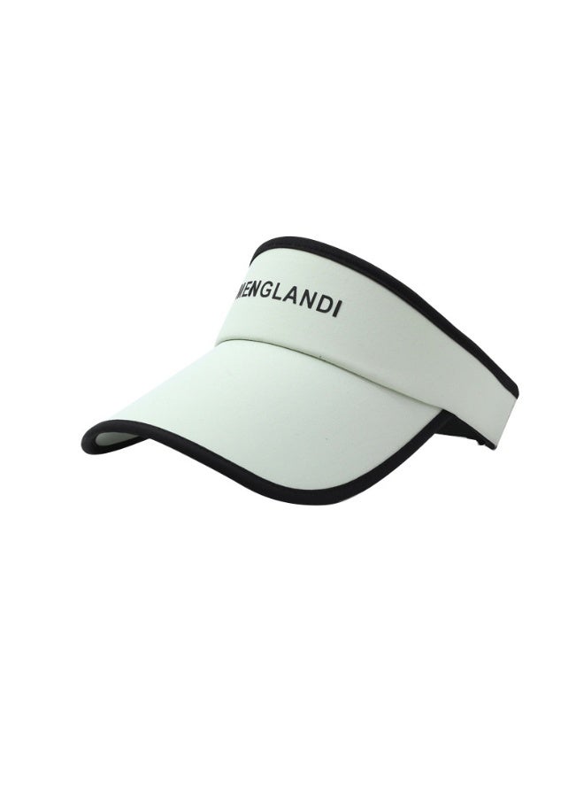 NIBEMINENT Sport Sun Visor Hats, Summer Spring Outdoor Sports Lightweight Empty Top Baseball Cap Cotton Ball Caps for Cycling Running, Tennis, Golf & All Sports - Women and Men - Image 1