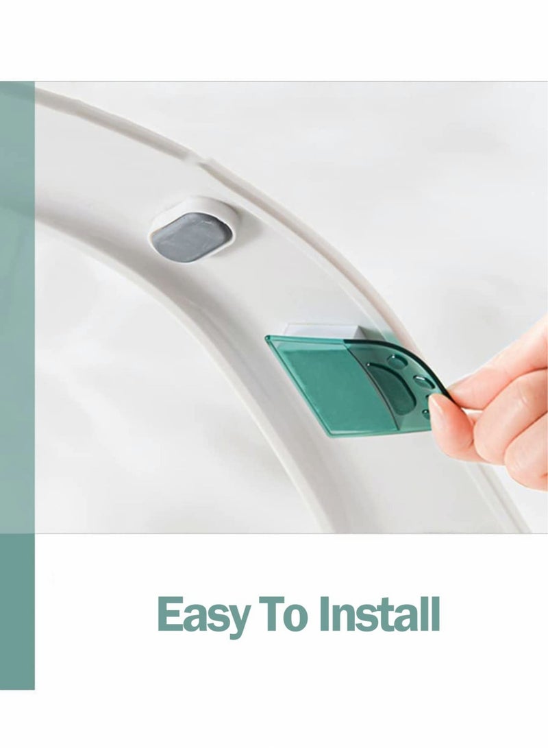 KASTWAVE Toilet Cover Lifter, 6 Pcs Cat Paw Toilet Seat Lifter Plastic Toilet Lid Lifters Avoid Touching Self adhesive Hygiene for Office, Hotel and Home - Image 5