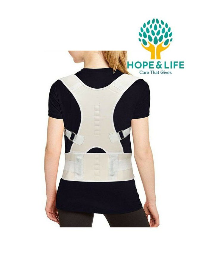 Hope And Life The Back Belt For Posture Correction And Shoulder Straightening Is Made Of Strong, Breathable Material That Is Comfortable To Wear - Size L  - Image 5