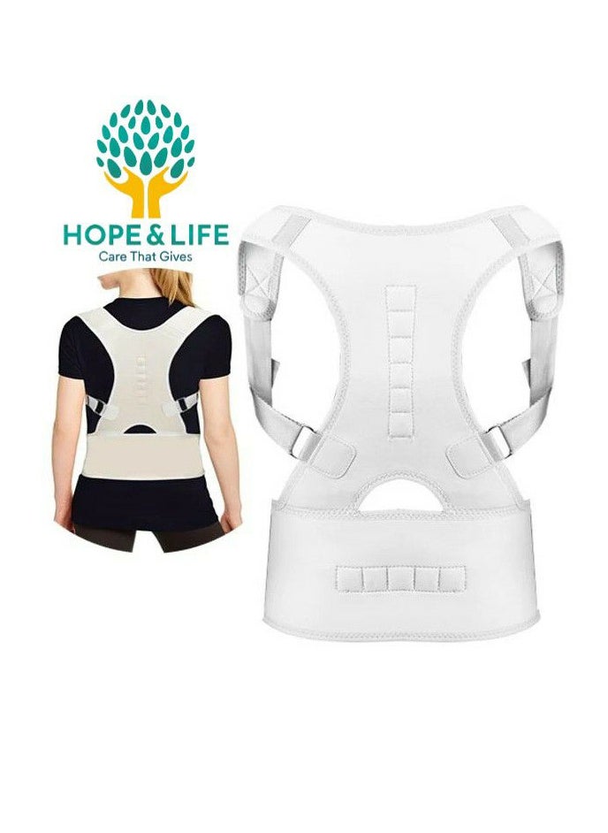 Hope And Life - The Back Belt For Posture Correction And Shoulder Straightening Is Made Of Strong, Breathable Material That Is Comfortable To Wear - Size L - Image 1