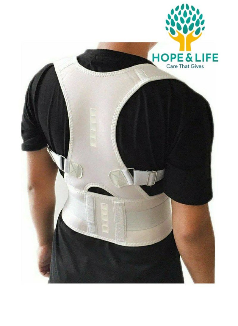 Hope And Life The Back Belt For Posture Correction And Shoulder Straightening Is Made Of Strong, Breathable Material That Is Comfortable To Wear - Size L  - Image 2