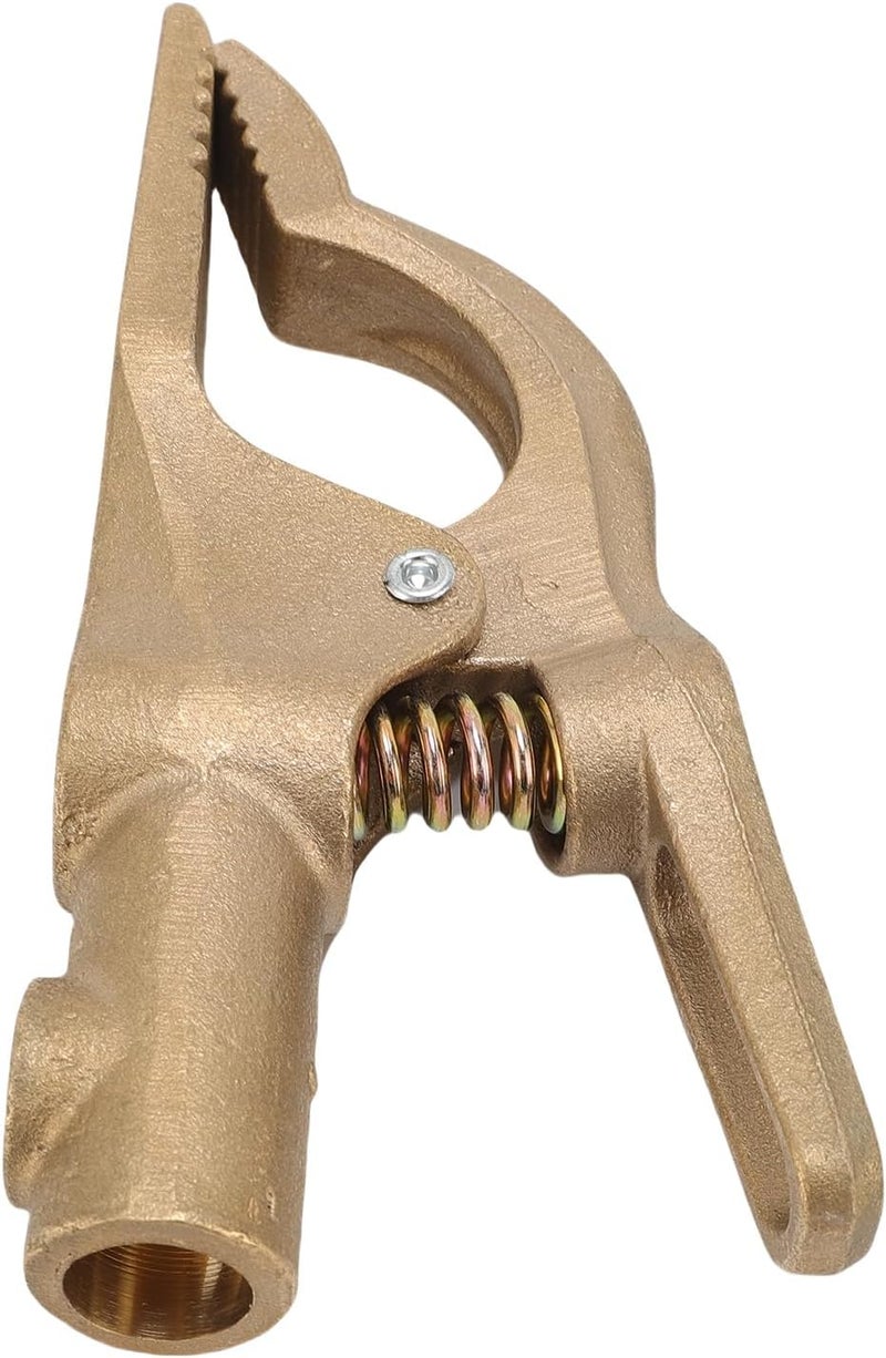Brass A Shaped Welding Ground Clamp 300 Amp, Heavy Duty Welding Earth Clamp, Large 141mm Size - Excellent Conductivity, Oxidation, For High Current Welding Applications - Image 2