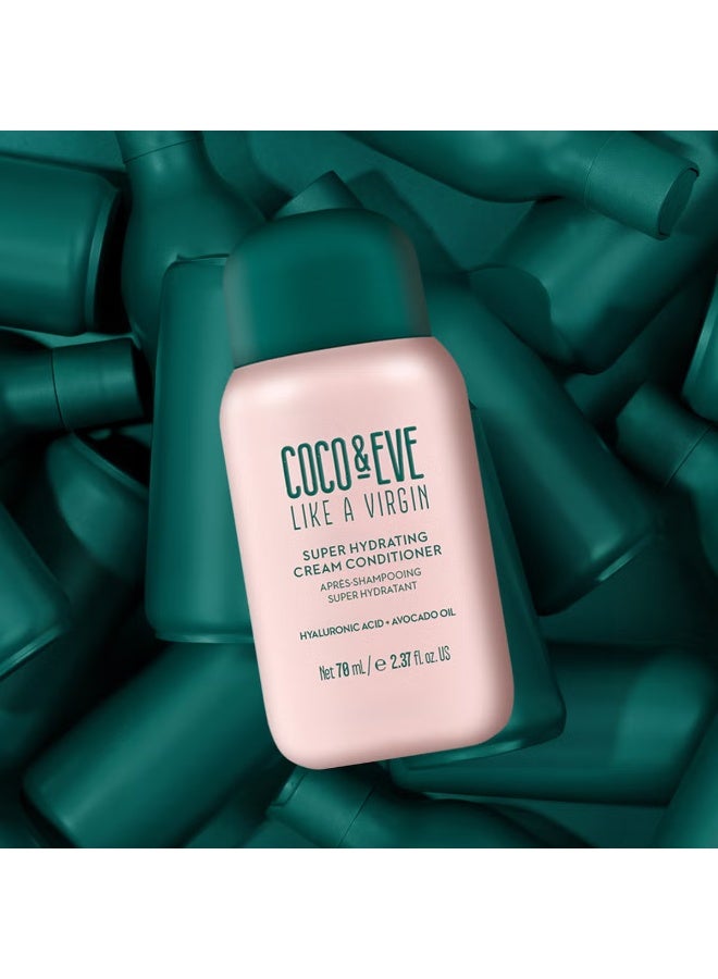 Coco & Eve Super Hydrating Cream Conditioner 70ml - Image 3