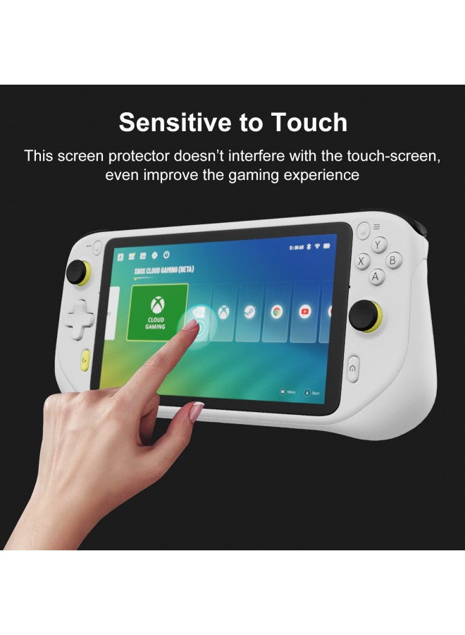 KUSTOMAZING Screen Protector for Logitech G Cloud Gaming Handheld Console - Ultra HD Tempered Glass/Precise Control/Anti-Scratch/Anti-Fingerprint/Easy Installation with Kit - 2 Packs - Image 1