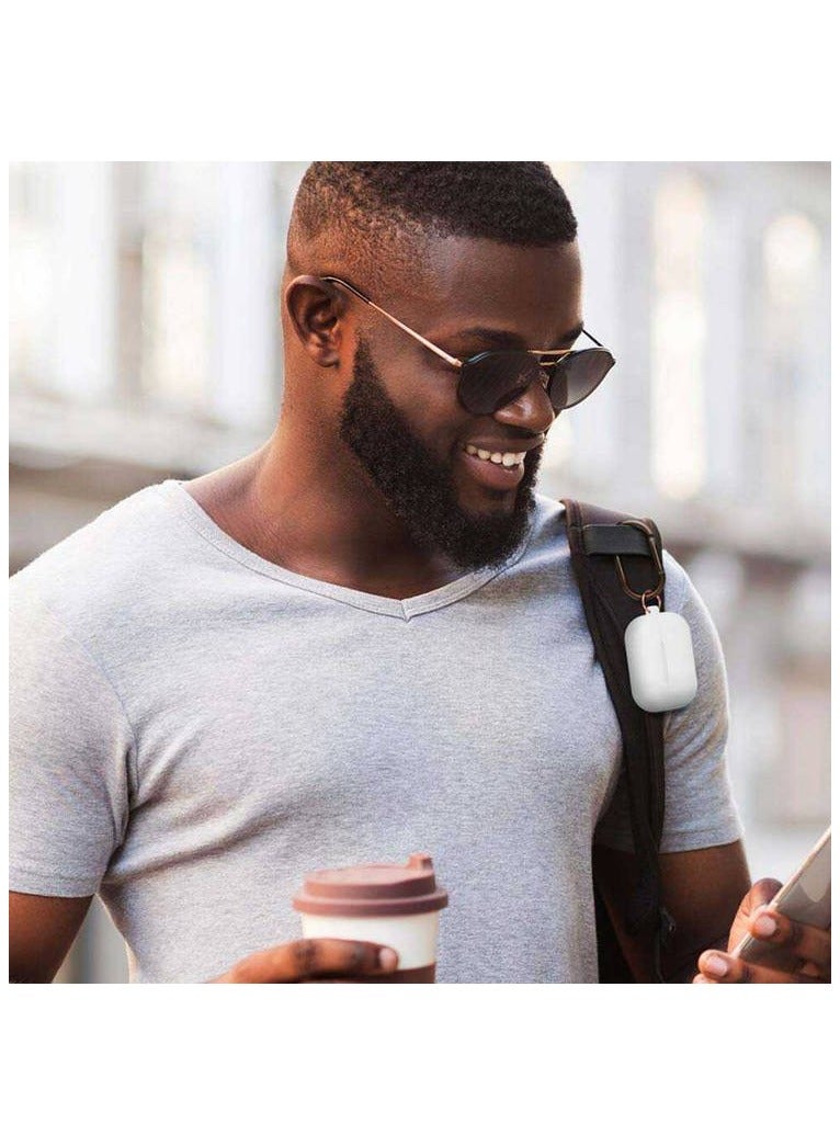 إلاغو حافظة تعليق أساسية لسماعات AirPods Pro / مواد عالية الجودة / تصميم سمك ملائم للإنسان مع أداء مضاد للسقوط / فتحات دقيقة - أزرق متوهج - Image 4