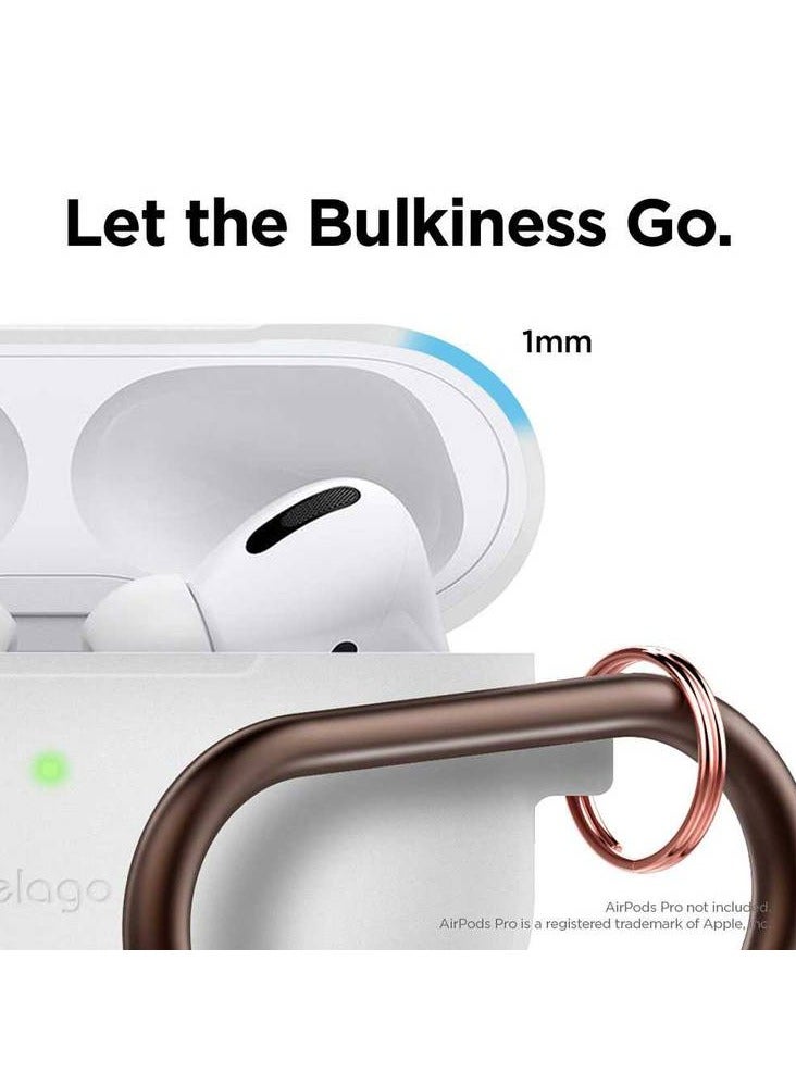 إلاغو حافظة تعليق أساسية لسماعات AirPods Pro / مواد عالية الجودة / تصميم سمك ملائم للإنسان مع أداء مضاد للسقوط / فتحات دقيقة - أزرق متوهج - Image 2