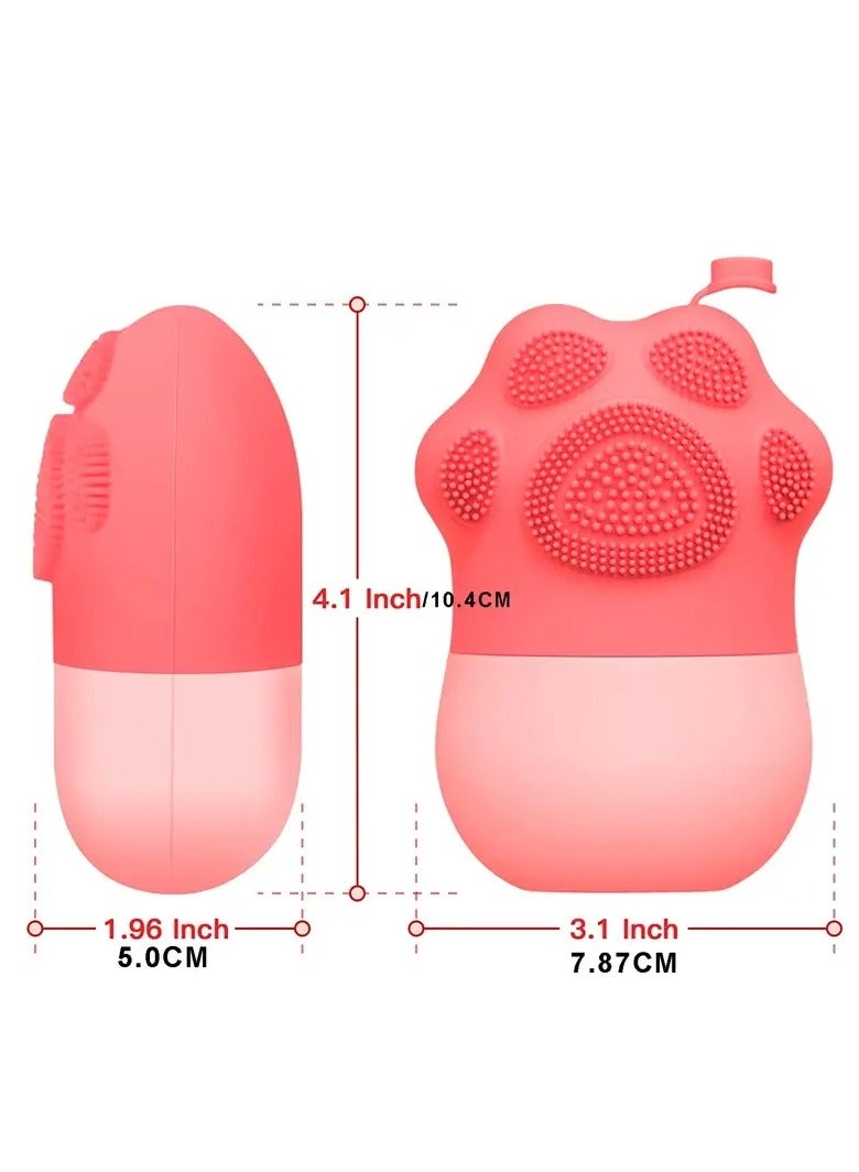 أوريتي وجه الوجه بكرة الثلج أداة العناية بالبشرة تدليك الوجه للحد من انتفاخ العين هدية جمال المرأة-الوردي - Image 2