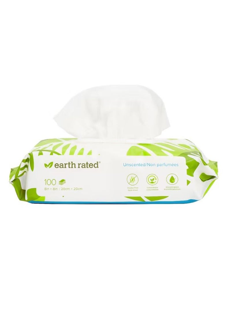 إيرث ريتد مناديل مبللة للكلاب بدون رائحة - Image 3